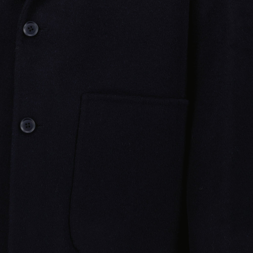 blue wool jacket, Cyril jacket, Officine Générale, autumn winter collection, men's outerwear
