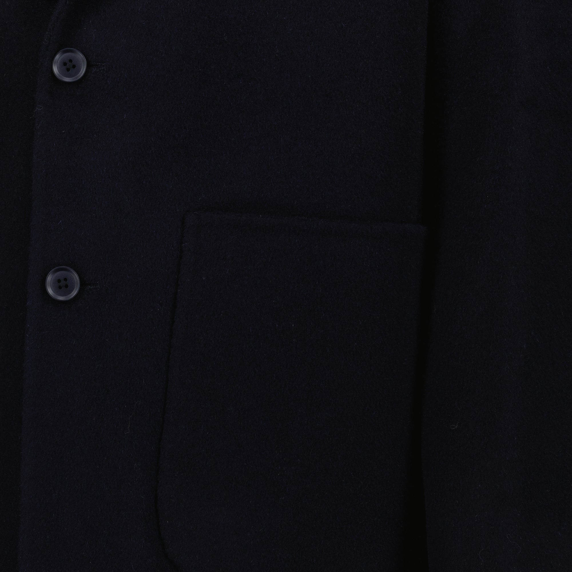 blue wool jacket, Cyril jacket, Officine Générale, autumn winter collection, men's outerwear