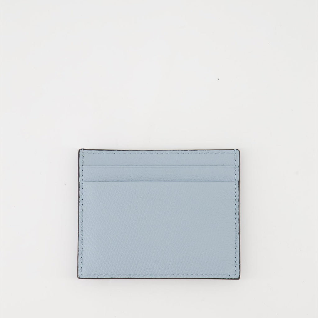 VLogo, Leather Card Holder, Designer Accessories, Luxury Card Holder, Valentino Garavani