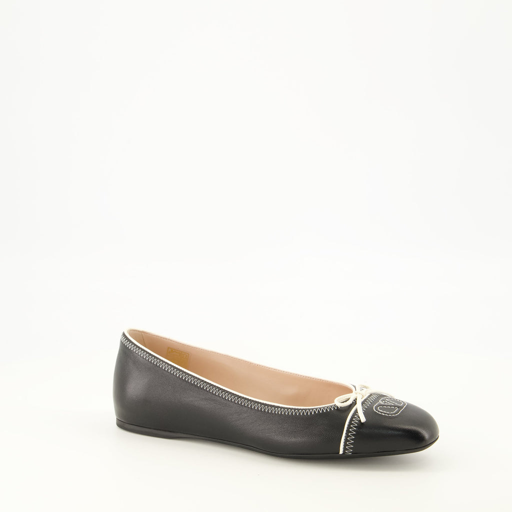 Mocassins en cuir VLogo