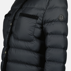 black down jacket, Gencay jacket, Moncler outerwear, sustainable fashion, Spring-Summer collection