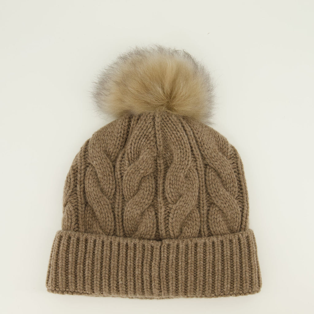 Bonnet Logo Marron