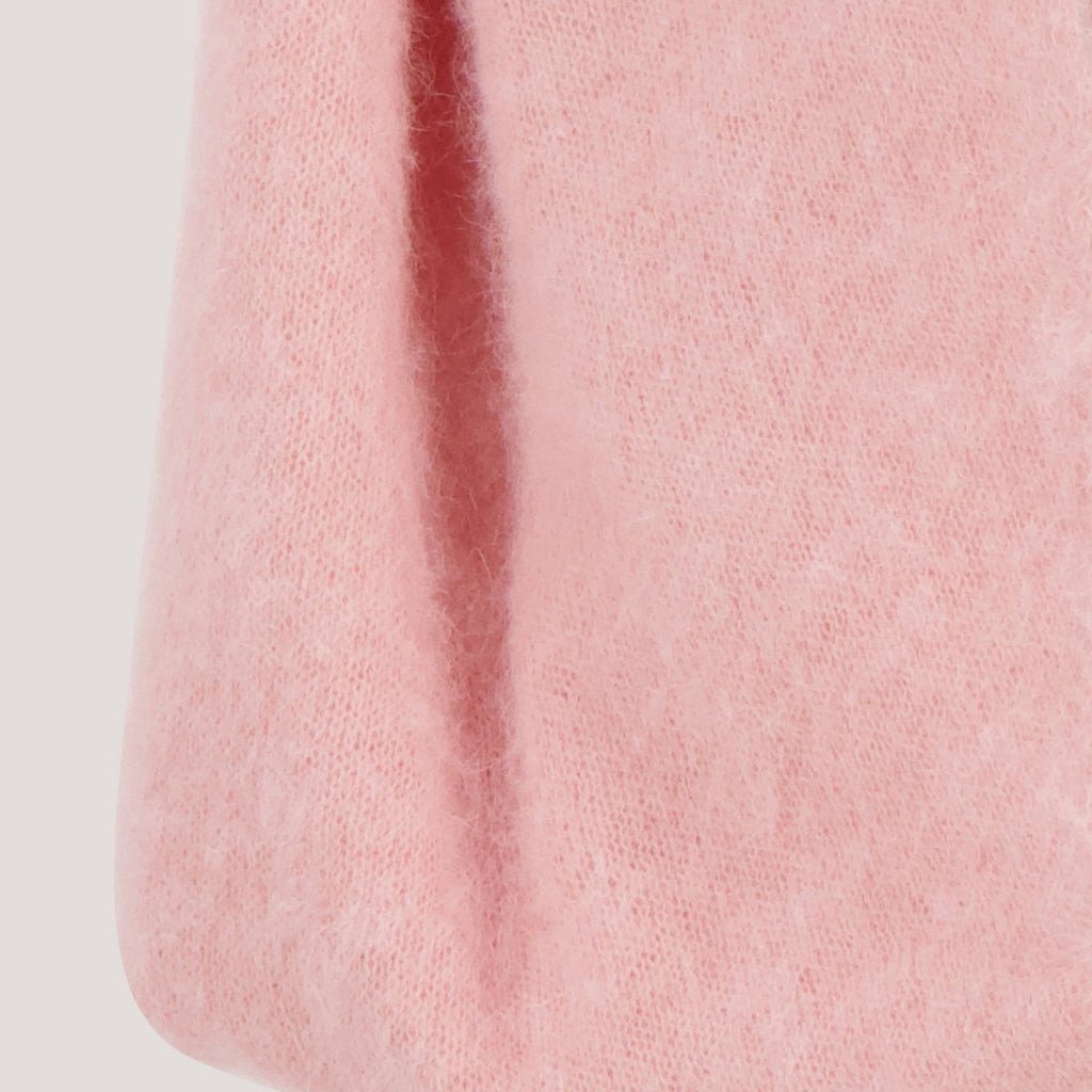 Moschino scarf, pink gloves scarf, women's accessories, Autumn-Winter collection, fashion scarf