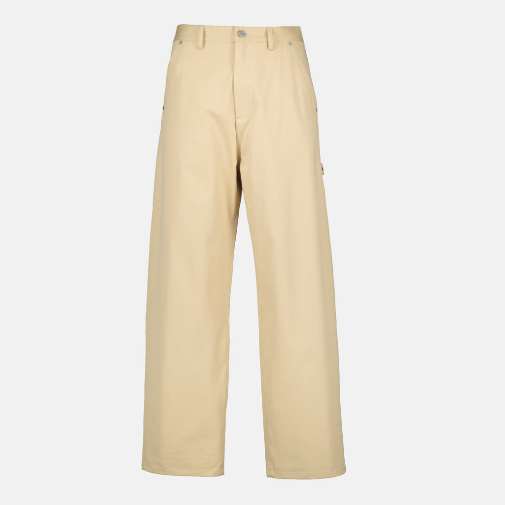Beige Baggy Pants