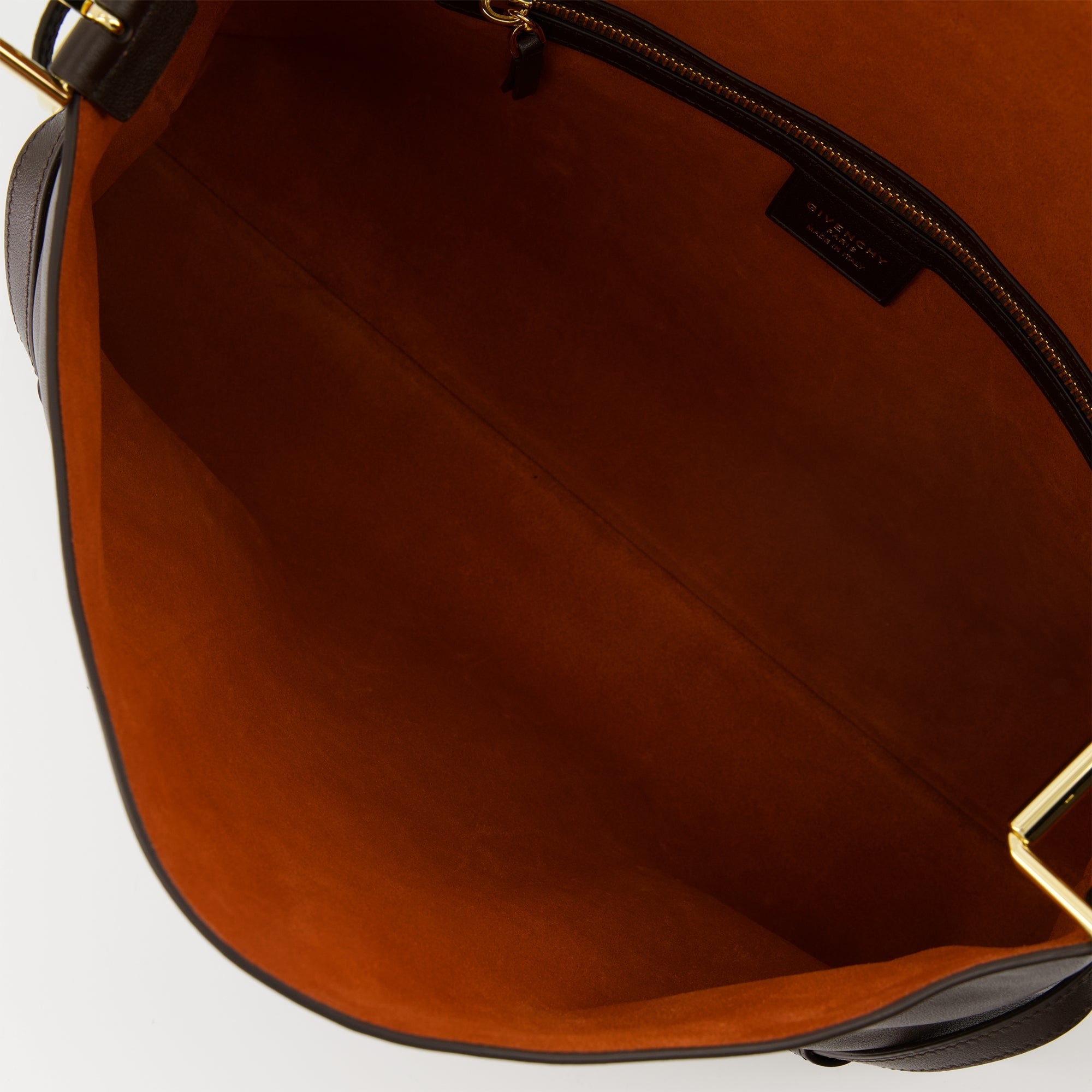 Givenchy bag, Le Sac Voyou, brown calf leather bag, luxury handbag, designer accessories