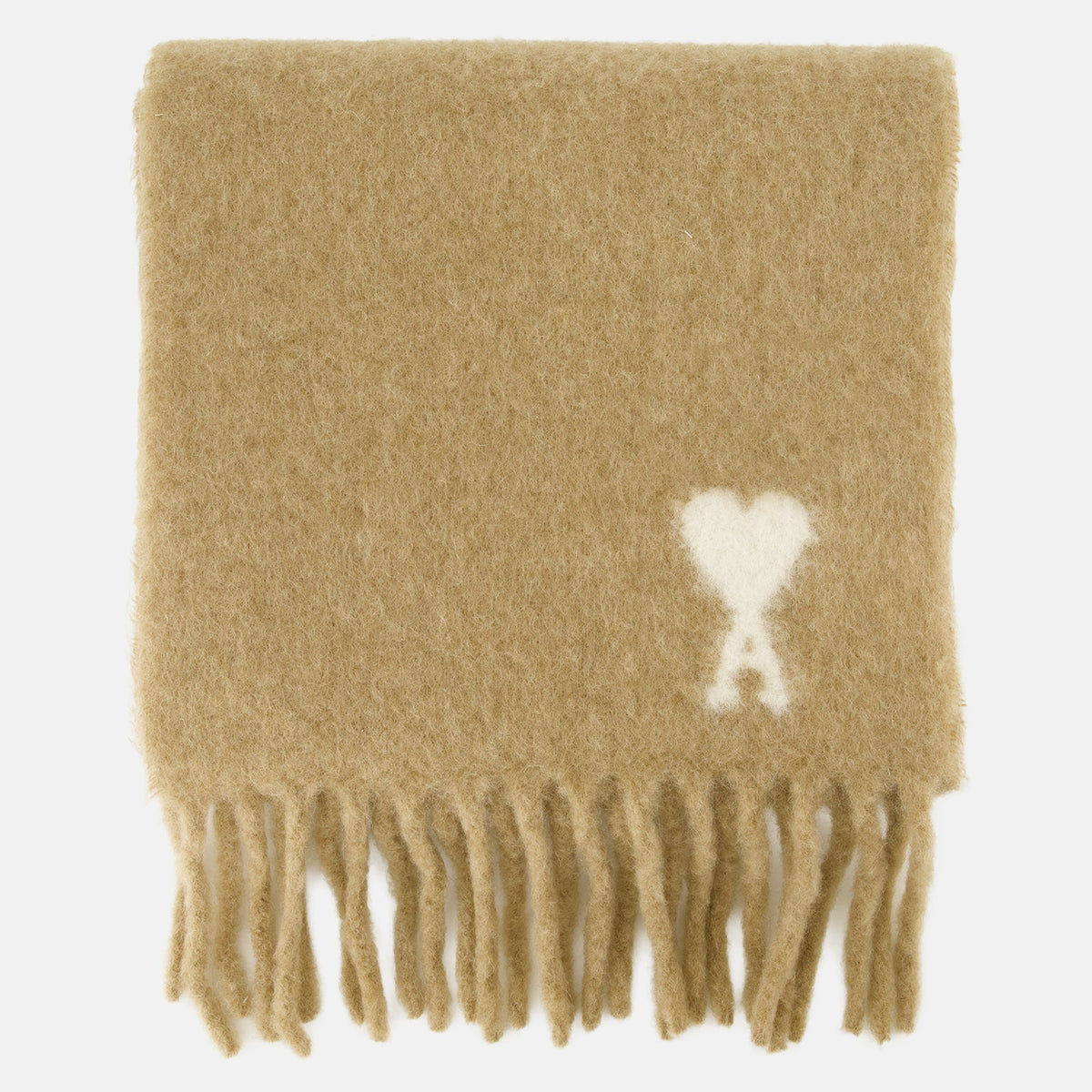 Beige Alpaca Scarf