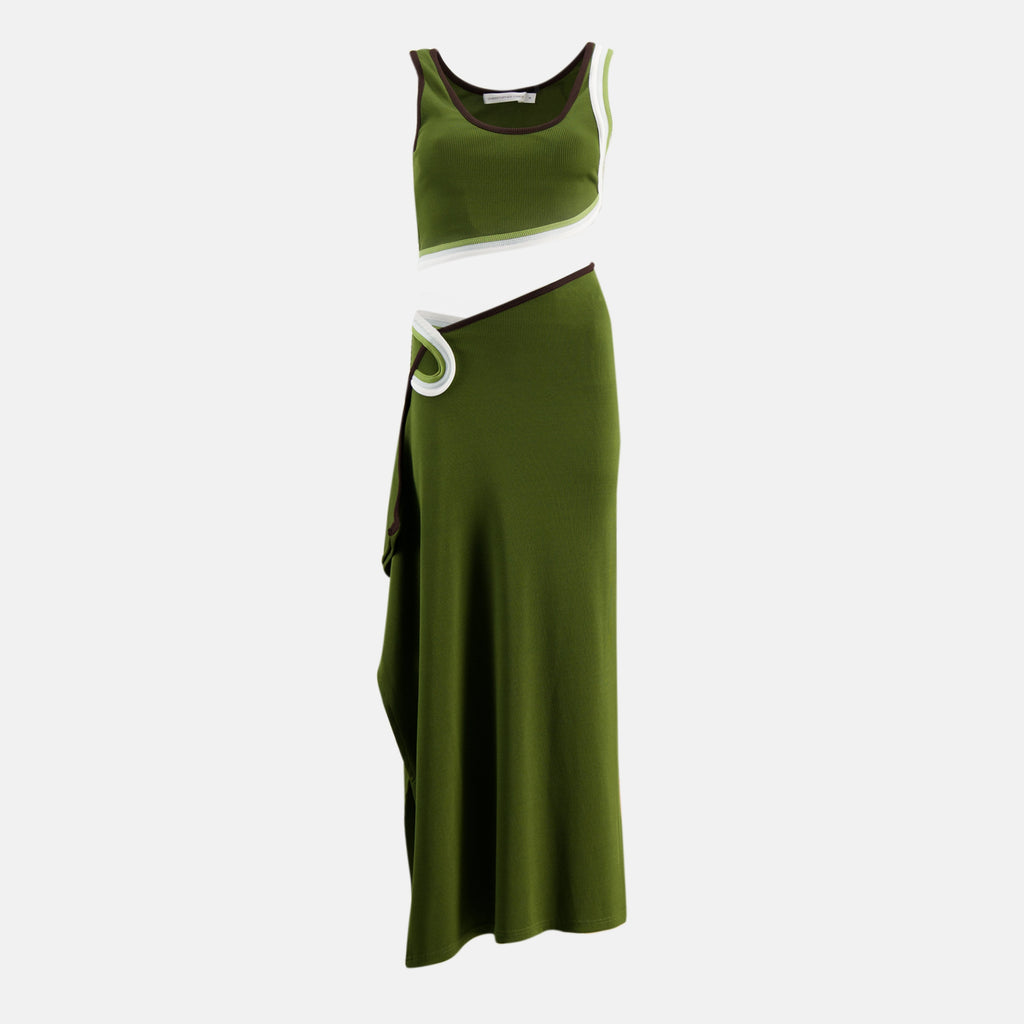 Image of Top Verner Vert de by Christopher Esber for Women - Season Spring-Summer 2026 - Detail View 5