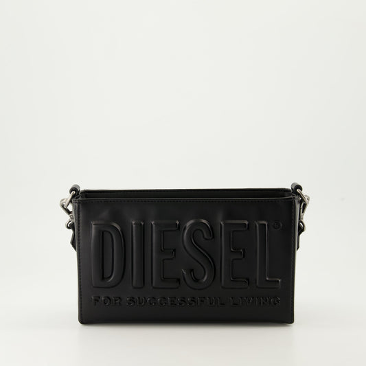 Diesel 3D Camera Bag, black camera bag, adjustable strap bag, polyurethance bag, innovative bag design