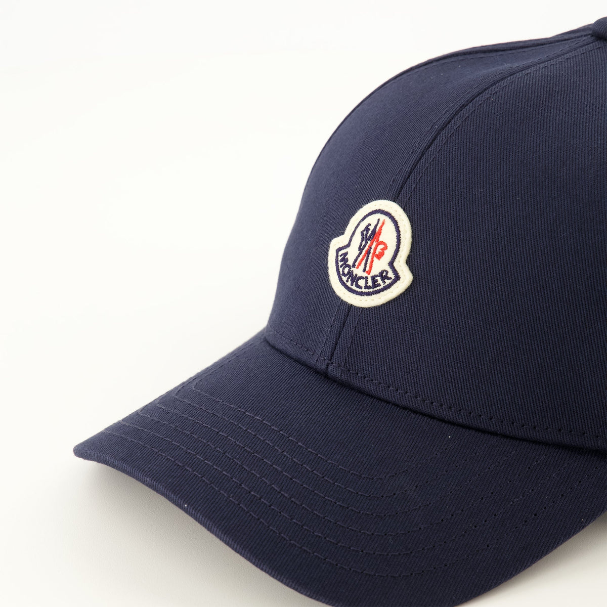 Gorra de algodón azul marino