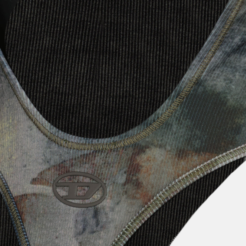 Fato de banho impresso em camuflagem Ella