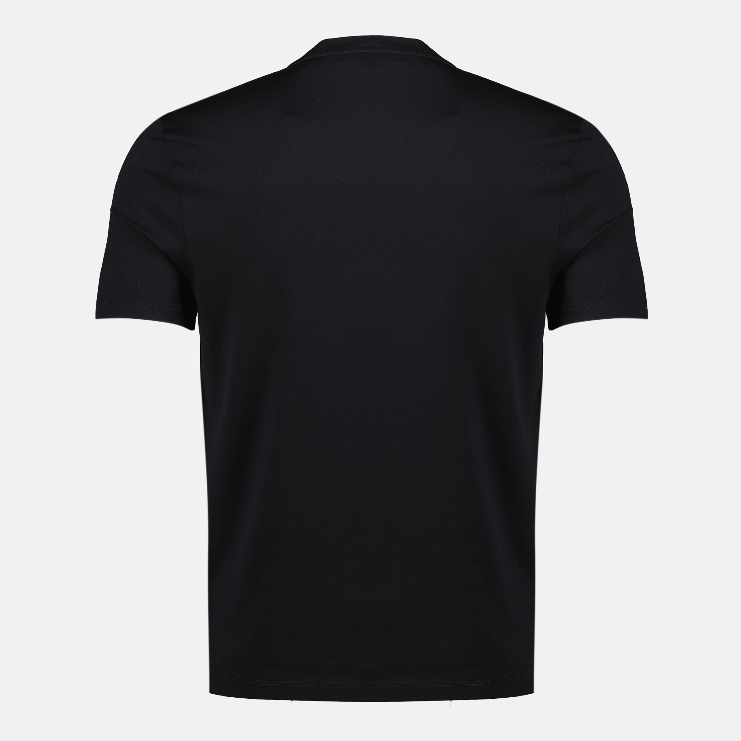 Prada t-shirt, black logo t-shirt, cotton t-shirt, men's fashion, Spring-Summer 2026 collection