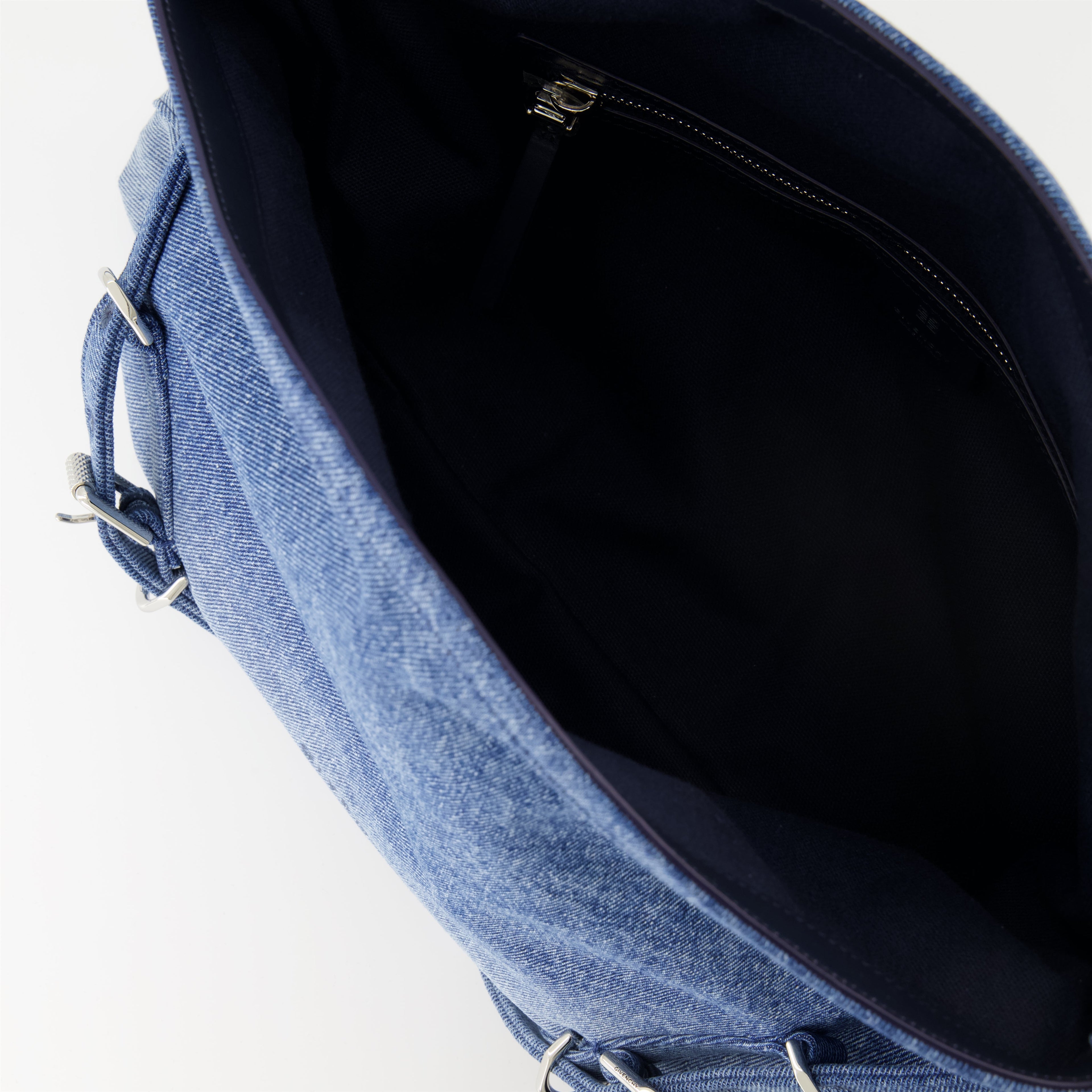 Givenchy bag, denim bag, Voyou bag, adjustable strap, designer accessories