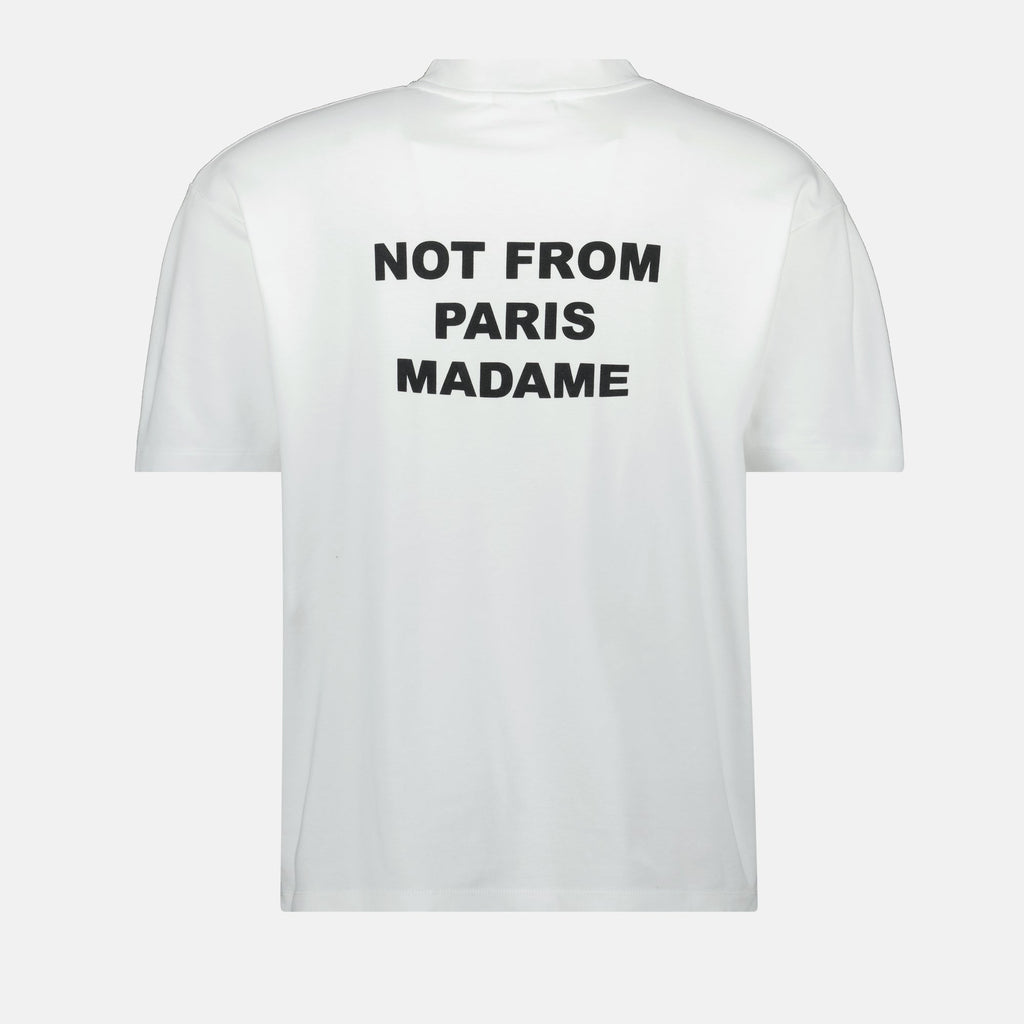 White Slogan T-Shirt