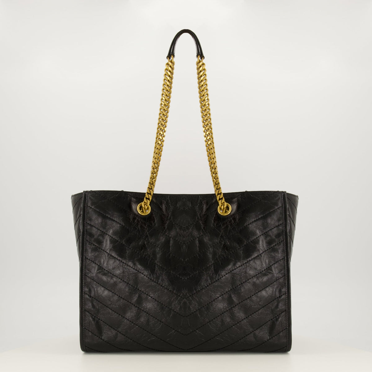 Sac cabas en cuir Niki Shopping
