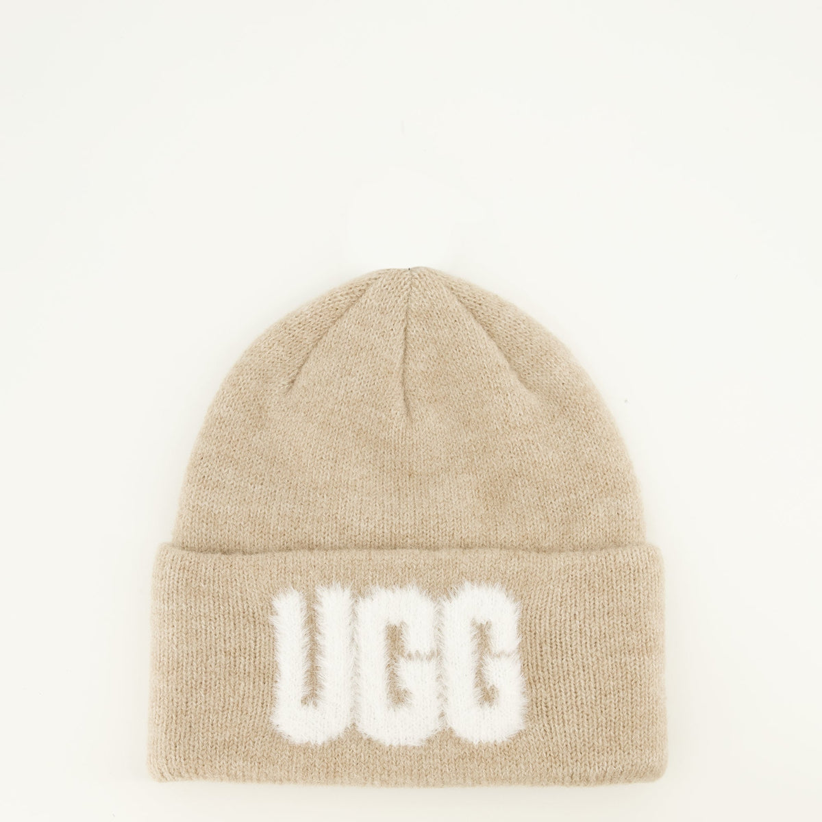 Fuzzy Beanie Beige
