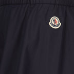 Image of Jupe Midi Bleu Marine Moncler by Moncler for Women - Season Spring-Summer 2026 - Detail View 1