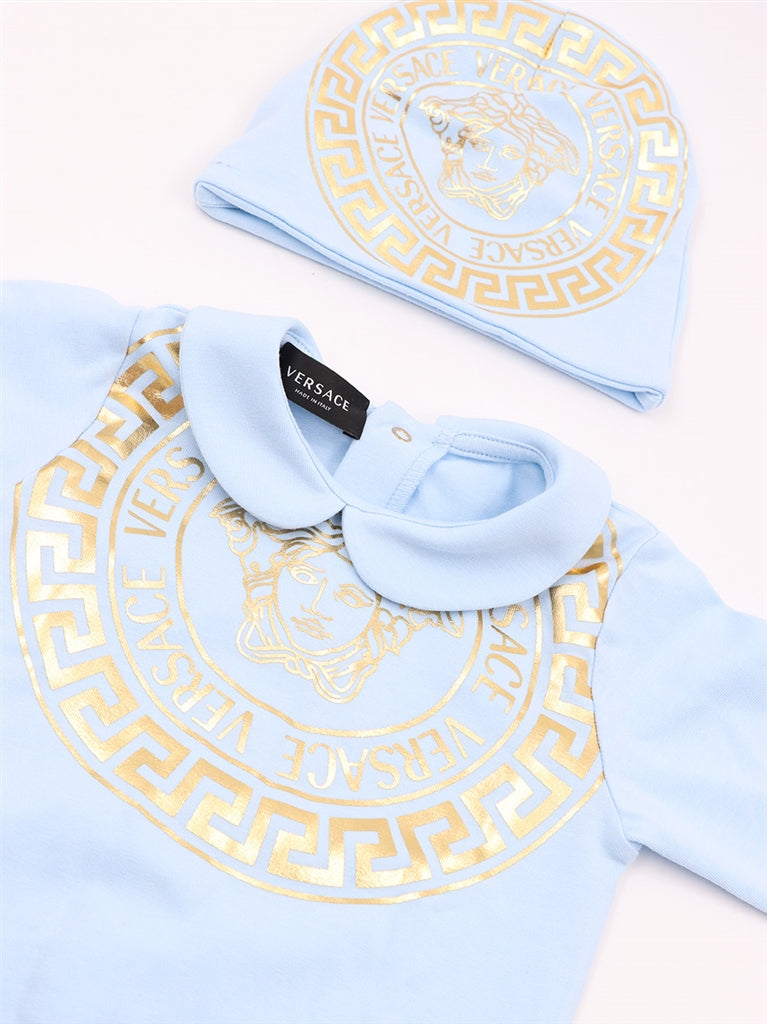 Baby Onesie Set Light Blue WE IN STYLE - Main Image