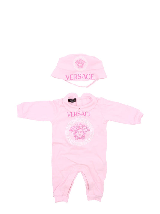 Versace, Pink Bodysuit, Children, Luxury Clothing, Baby Apparel