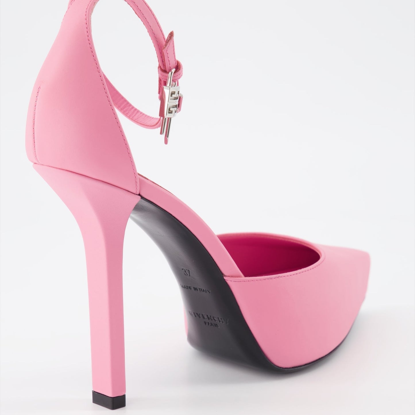 Givenchy, Pink Leather Pumps, G-Lock, Women's Luxury Shoes, High-Heels