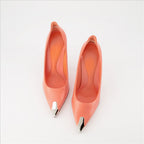 Alexander McQueen, Escarpins Punk Rose, luxury women’s shoes, designer heels, elegant punk footwear