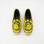 Versace espadrilles, luxury shoes, designer footwear, women's espadrilles, Barocco print