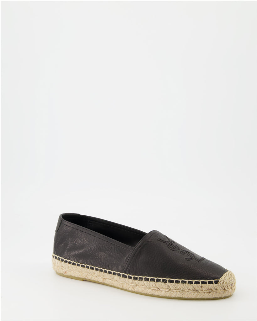 YSL Espadrilles, Saint Laurent Men's, Luxury Footwear, Black Espadrilles, Elegant Men's Fashion