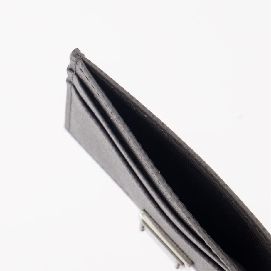 Luxury card holder, Dolphine calf leather, Dolce & Gabbana, elegant accessories, designer card wallet