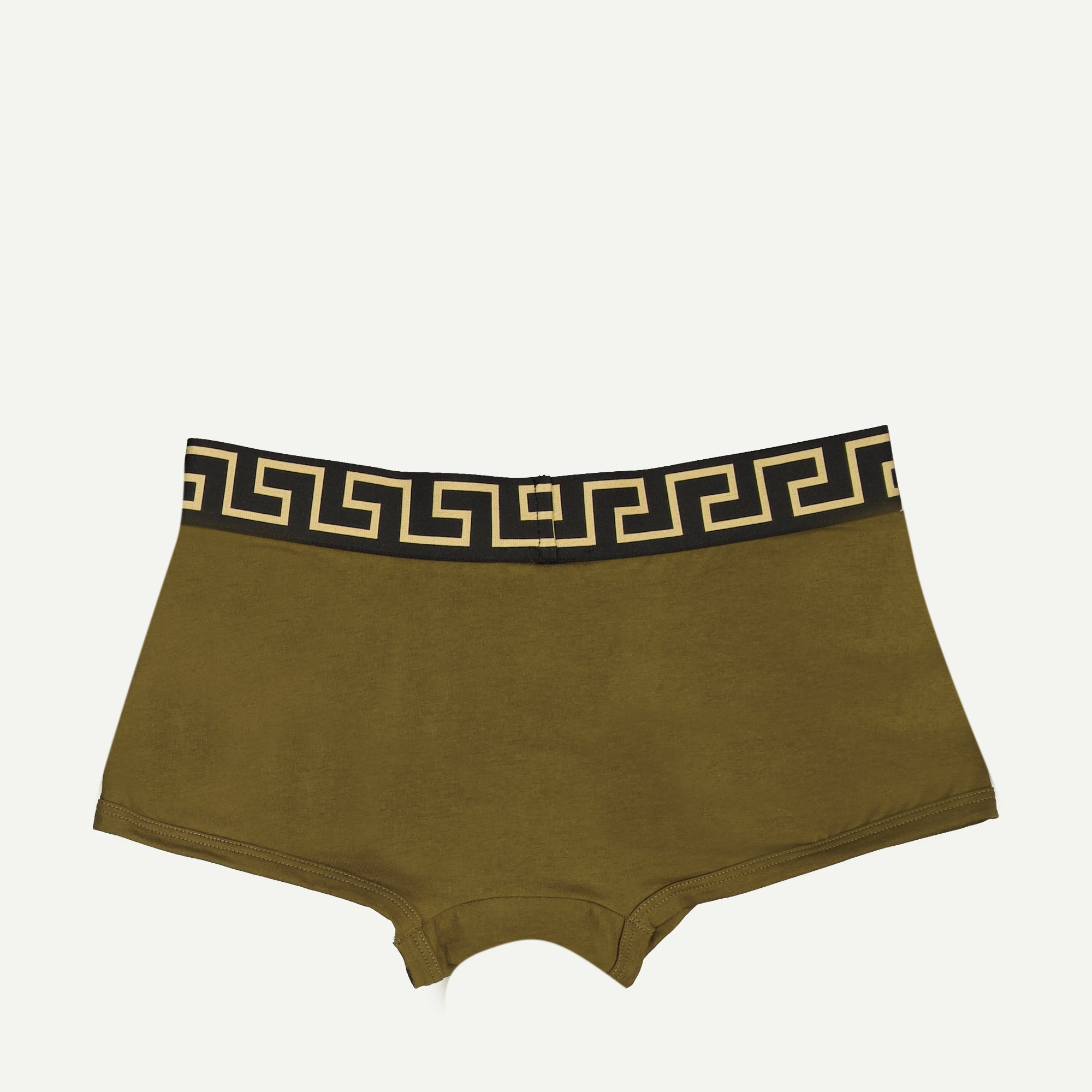 Versace Boxer, Medusa, khaki boxer, cotton elastane blend, Fall-Winter 2024