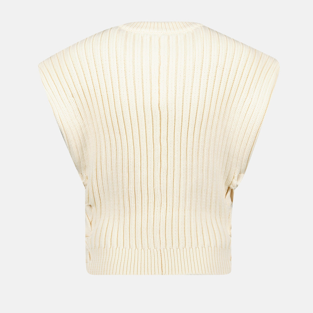 Iro, Pull Dolpa, ribbed knit sweater, women's fashion, Spring-Summer 2025
