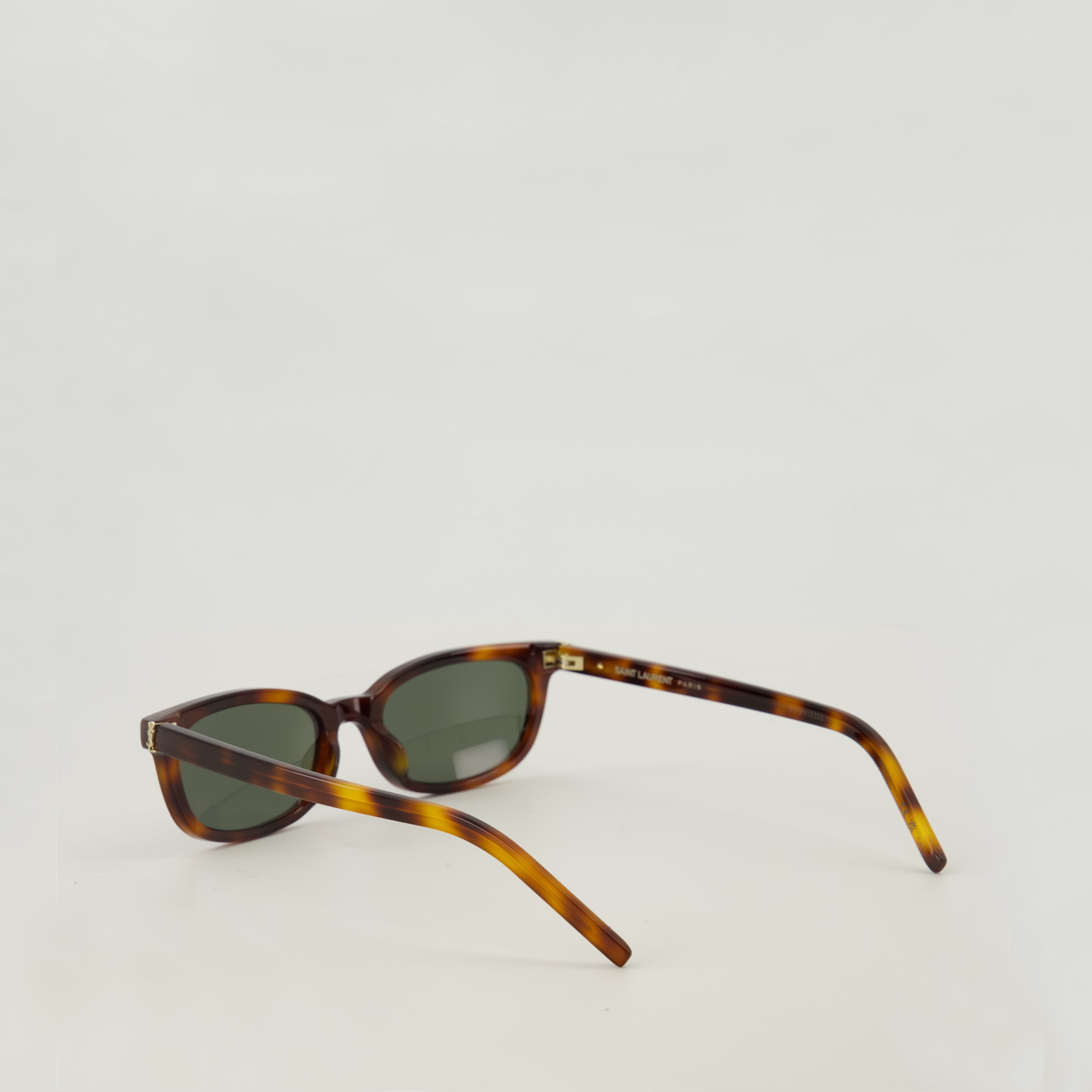 Image of M160 Brown Sunglasses by Saint Laurent for Women - Season Spring-Summer 2026 - Detail View 1