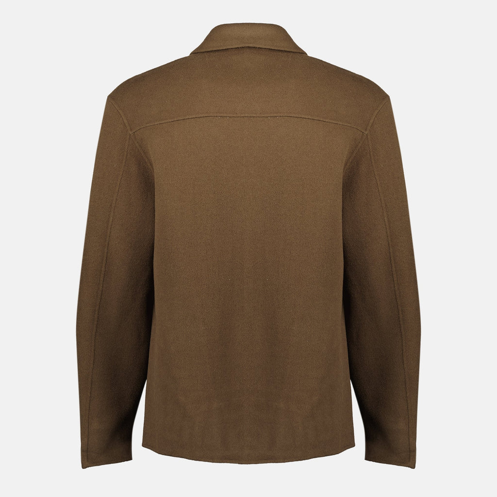 hamilton brown jacket officine generale men 15618305491324