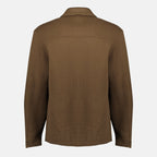 Image of Hamilton Brown Jacket by Officine Générale for Men - Season Autumn-Winter 2025 - Product detail view 1
