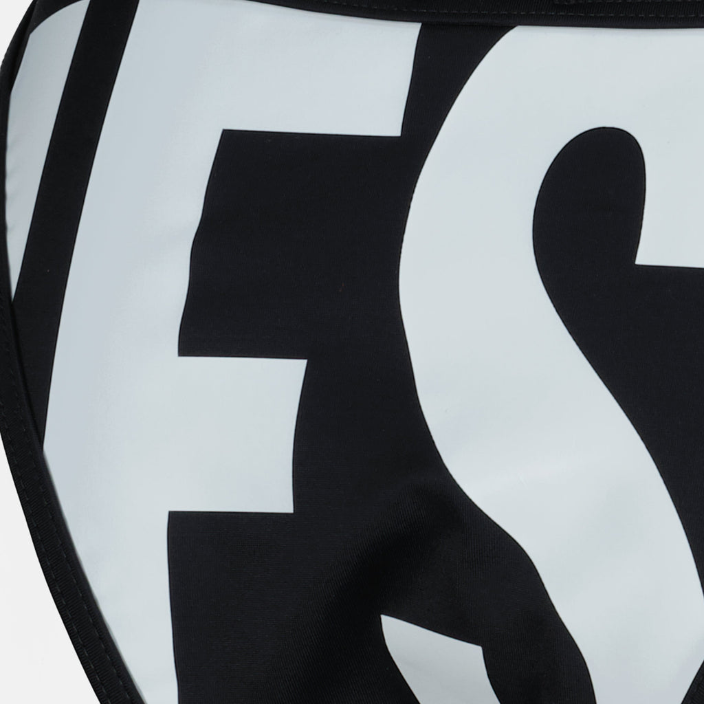 bikini bottom, swimwear, adjustable fit, black swimwear, beach style