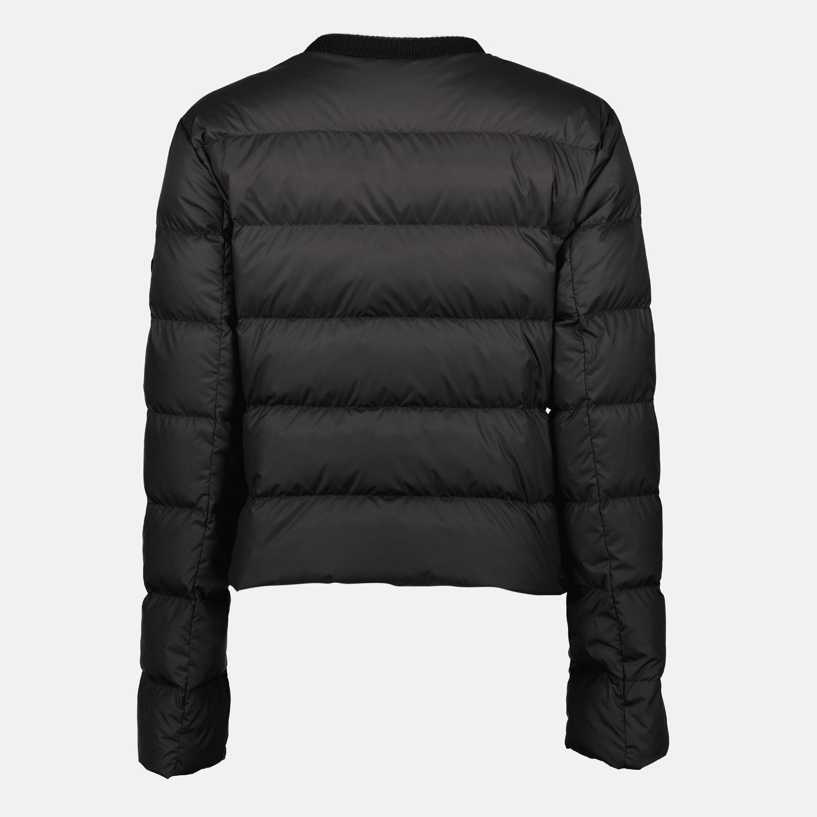 Mauvezin down jacket, Moncler black coat, Autumn-Winter collection 2025, designer down jacket, women's luxury outerwear