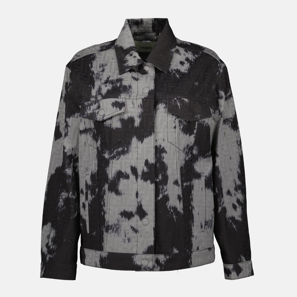 Denim Jacket, Fendi, Frosted Fauna, Autumn-Winter 2025, Fashion Outerwear