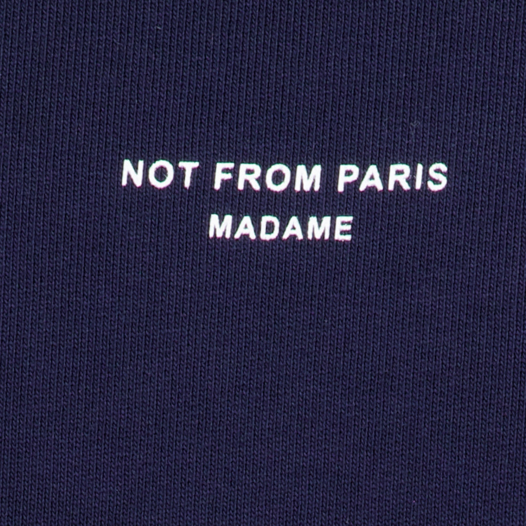 Sweatshirt com slogan azul-marinho