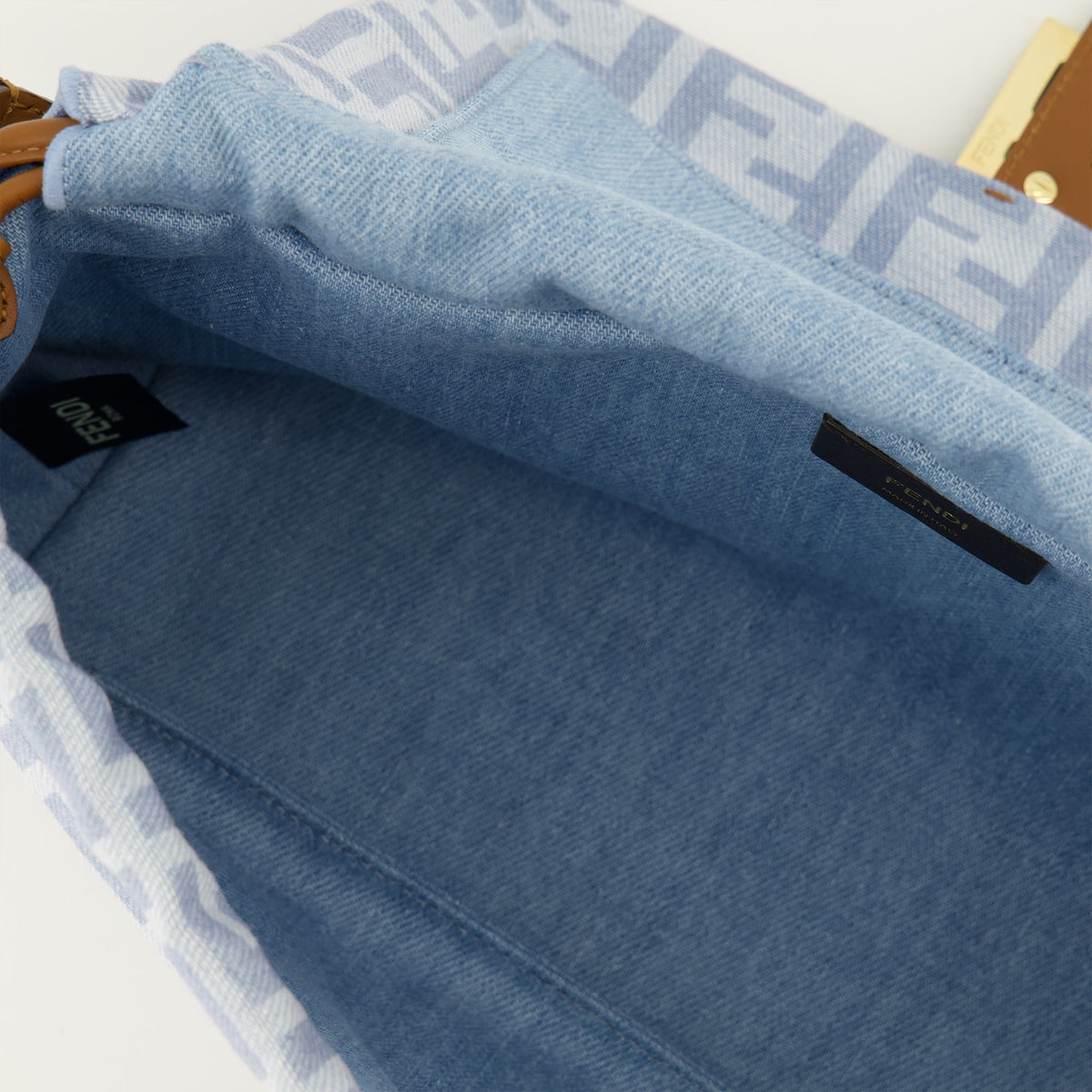 Baguette® Soft Medium FFデニムバッグ