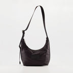black hobo bag, MM6 bag, nylon handbag, designer accessories, Spring-Summer collection