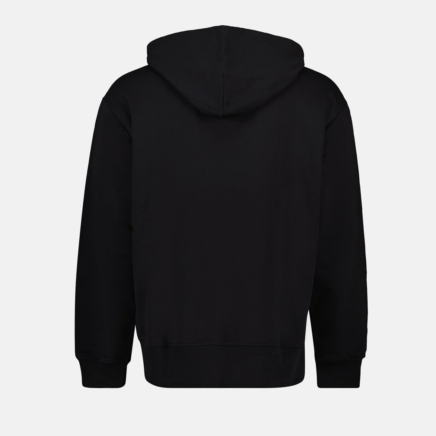 Hooded Sweatshirt, S-Macs Diesel, Autumn-Winter Fashion, Black Hoodie, Luxury Casualwear