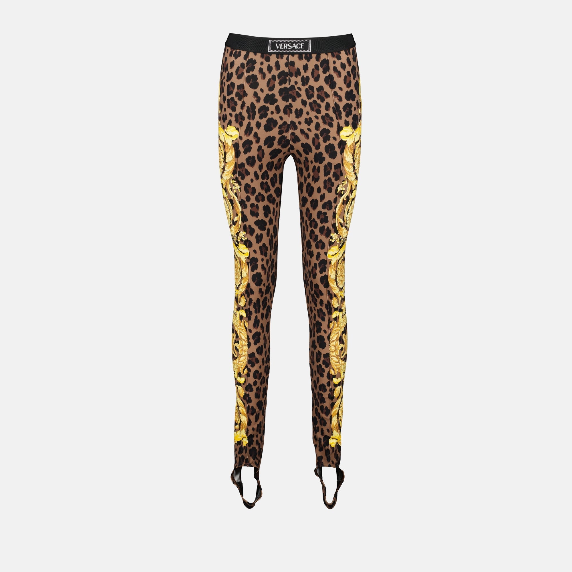 Sale Versace jungle print tights