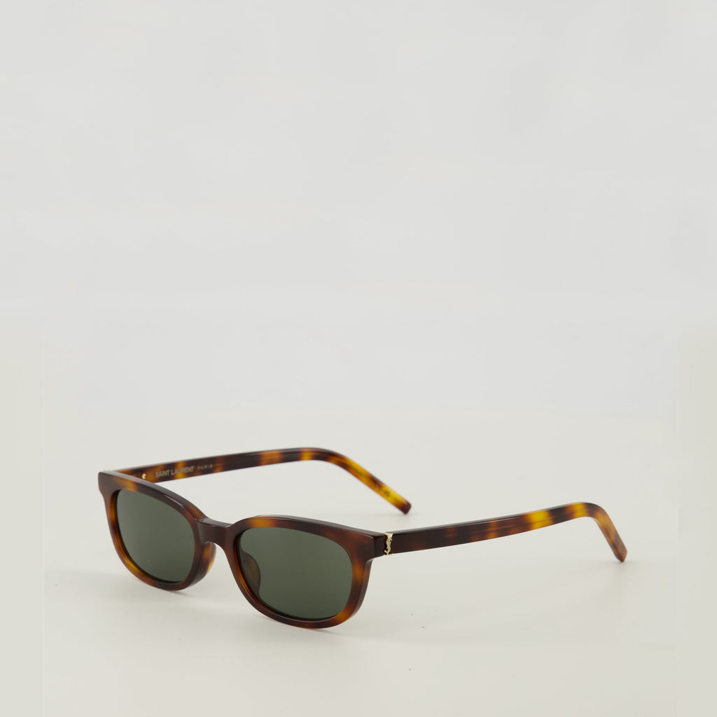 Image of M160 Brown Sunglasses by Saint Laurent for Women - Season Spring-Summer 2026 - Back View