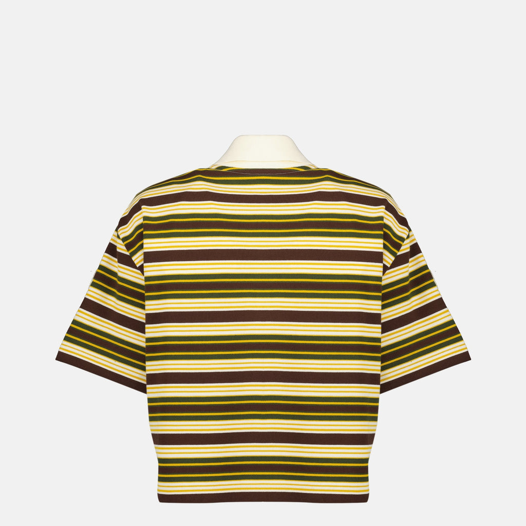 Striped Cotton Polo