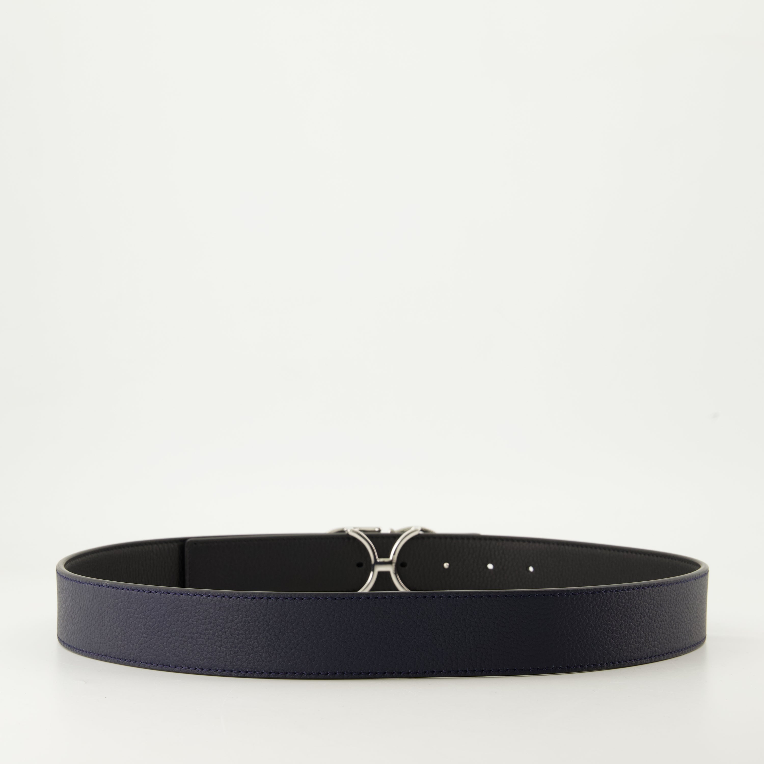 Reversible Belt, Grain Leather Belt, Dior Belt, Fashion Accessory, Fall-Winter Collection