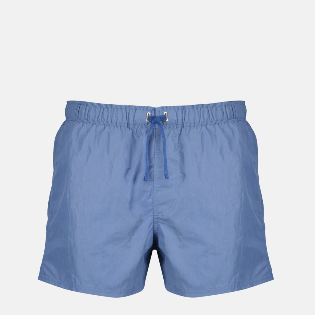 Bilde av blå svømmebukser fra Givenchy for menn - Sesong Vår-Sommer 2026 - Foran visning