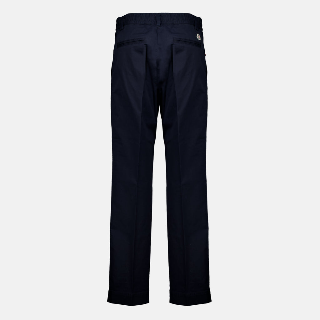 Pantalón recto de algodón