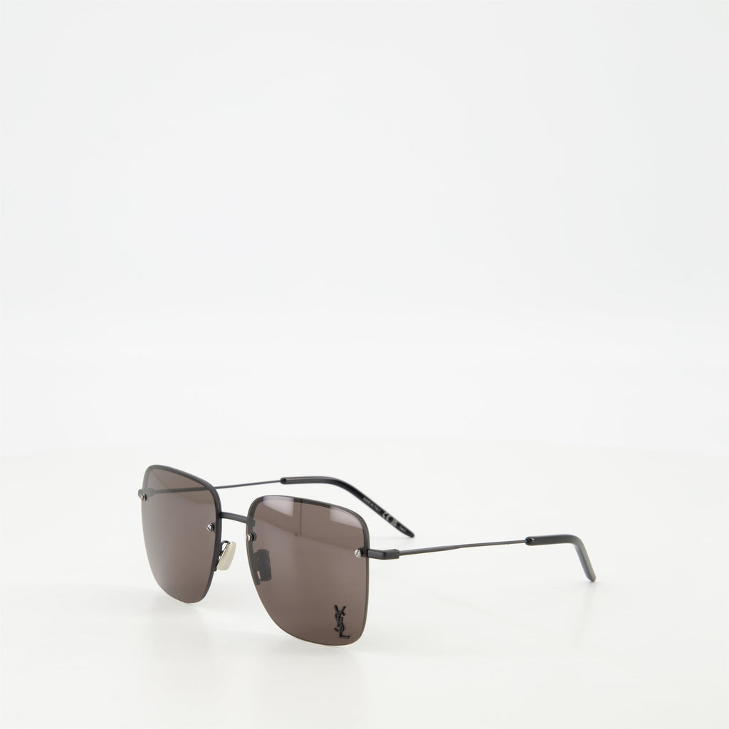 Brown sunglasses, SL 312 M, Saint Laurent sunglasses, UV protection, designer eyewear
