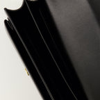 Bilde av Sunset Medium Noir-vesken fra Saint Laurent for kvinner - Sesong Høst-Vinter 2025 - Detaljvisning 2