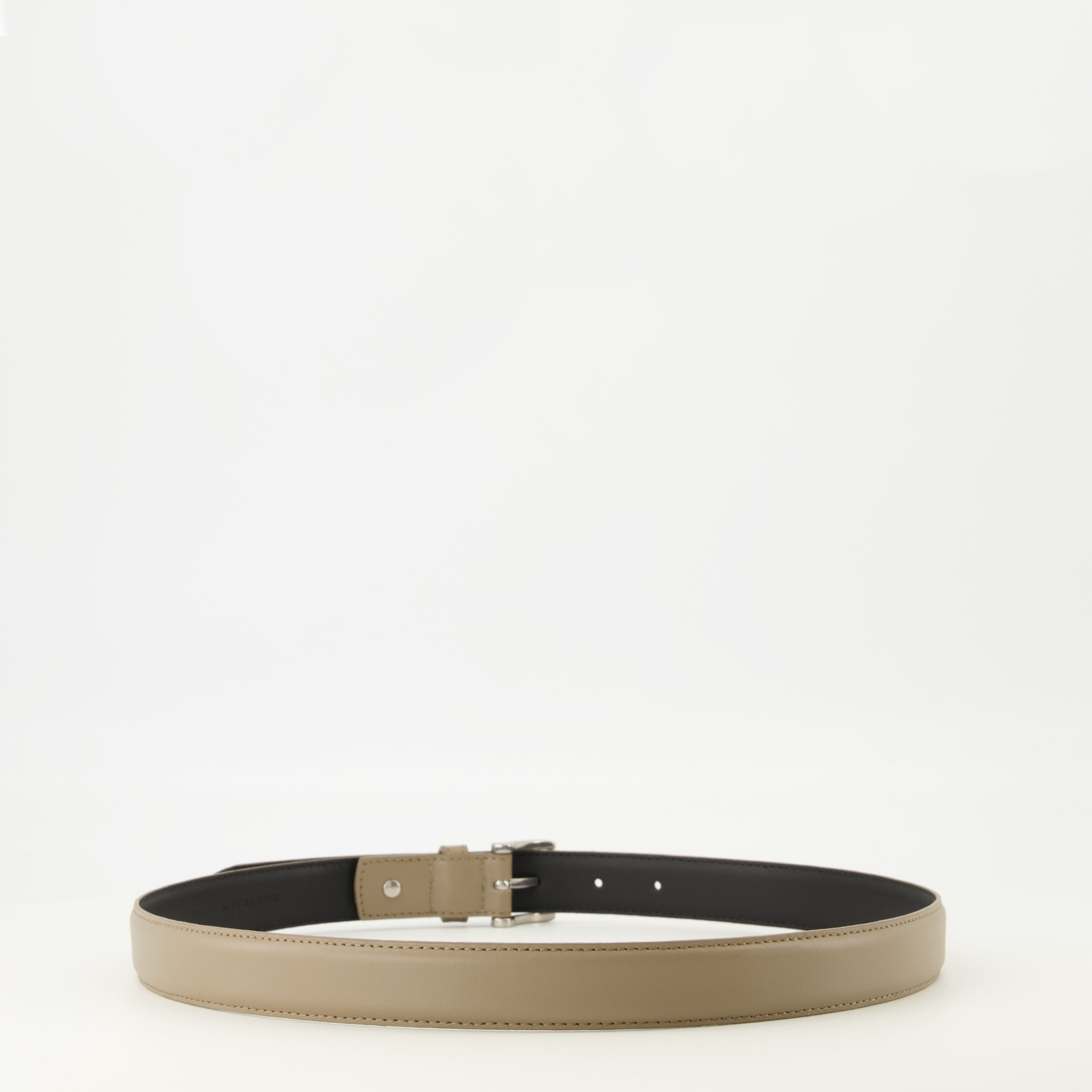 Image of Beige Ami Paris Belt by Ami PARIS for Unisex - Season Autumn-Winter 2025 - Back View