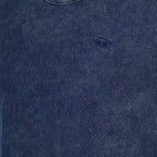 Bild eines blauen T-Shirts von Diesel für Männer - Saison Frühling-Sommer 2025 - Produktdetailansicht 2