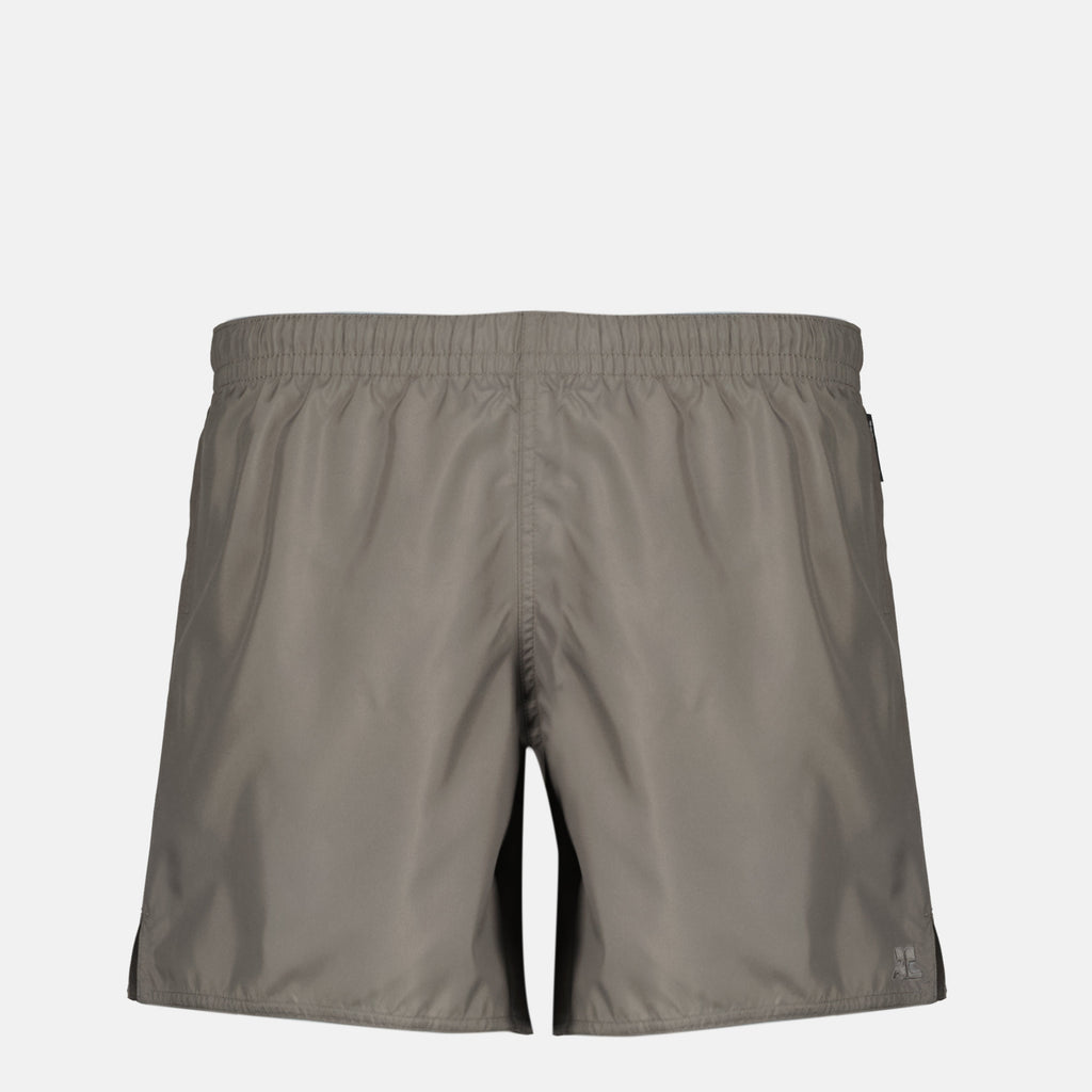 Image of AC Swimwear Grey by Courrèges for Men - Season Spring-Summer 2026 - Front View